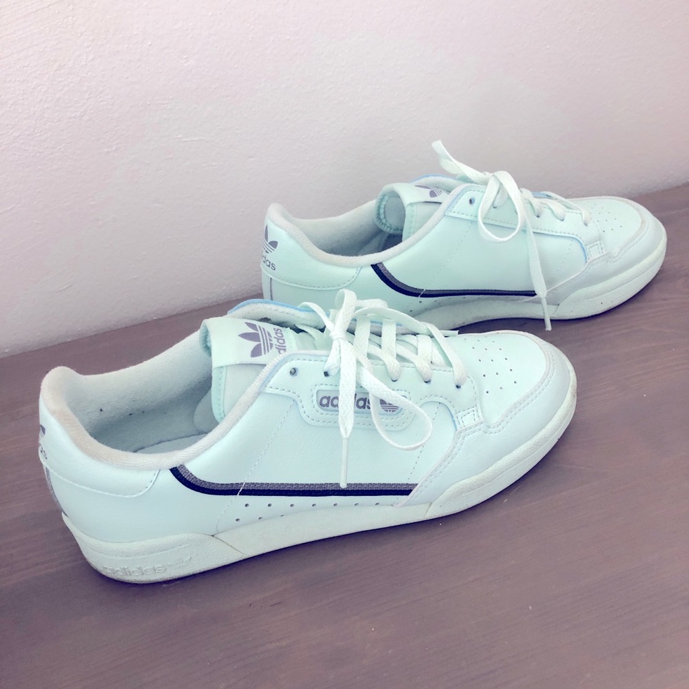 Adidas Mint Green Ortholite Tennis Shoes